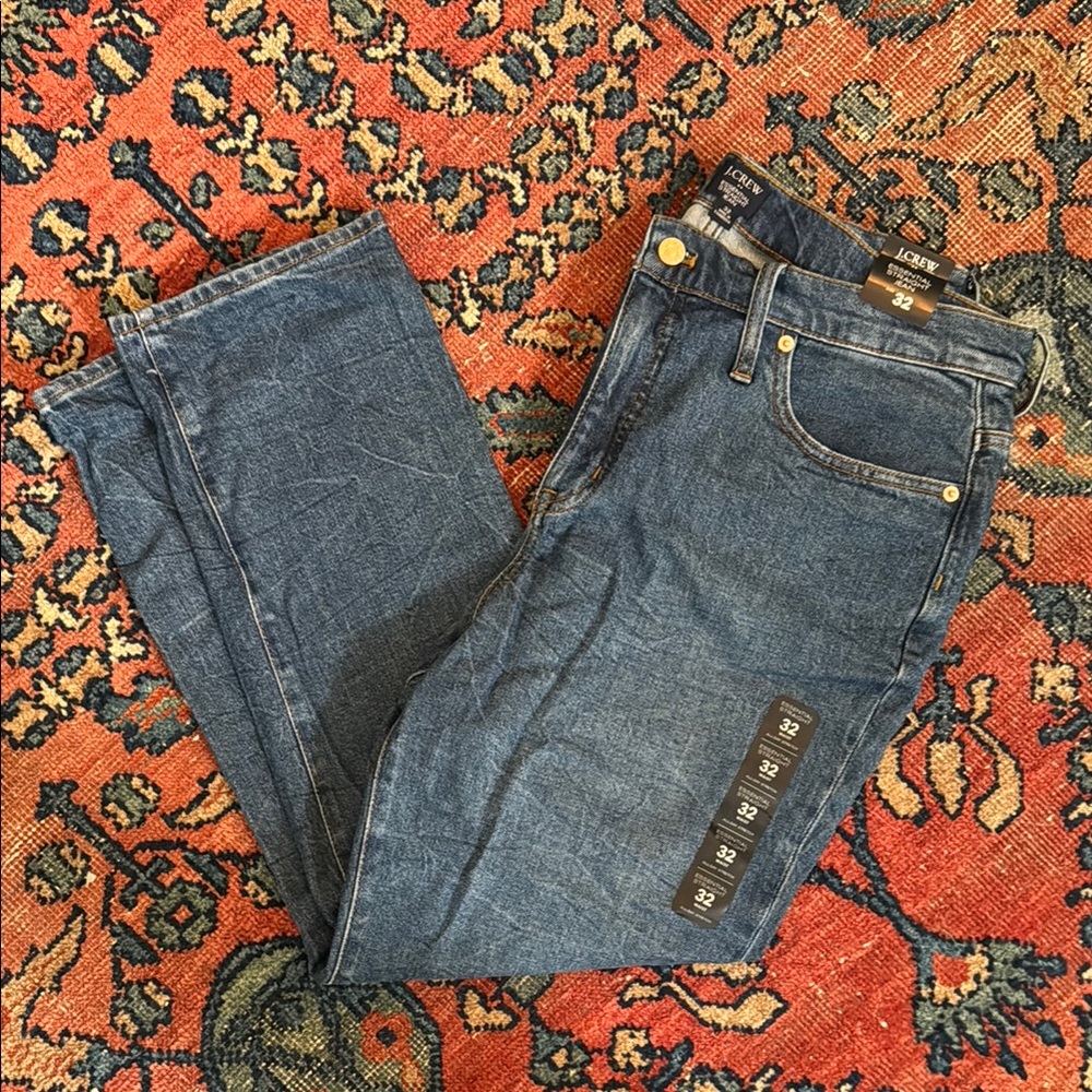 J. Crew Factory Essential Straight Leg Jeans